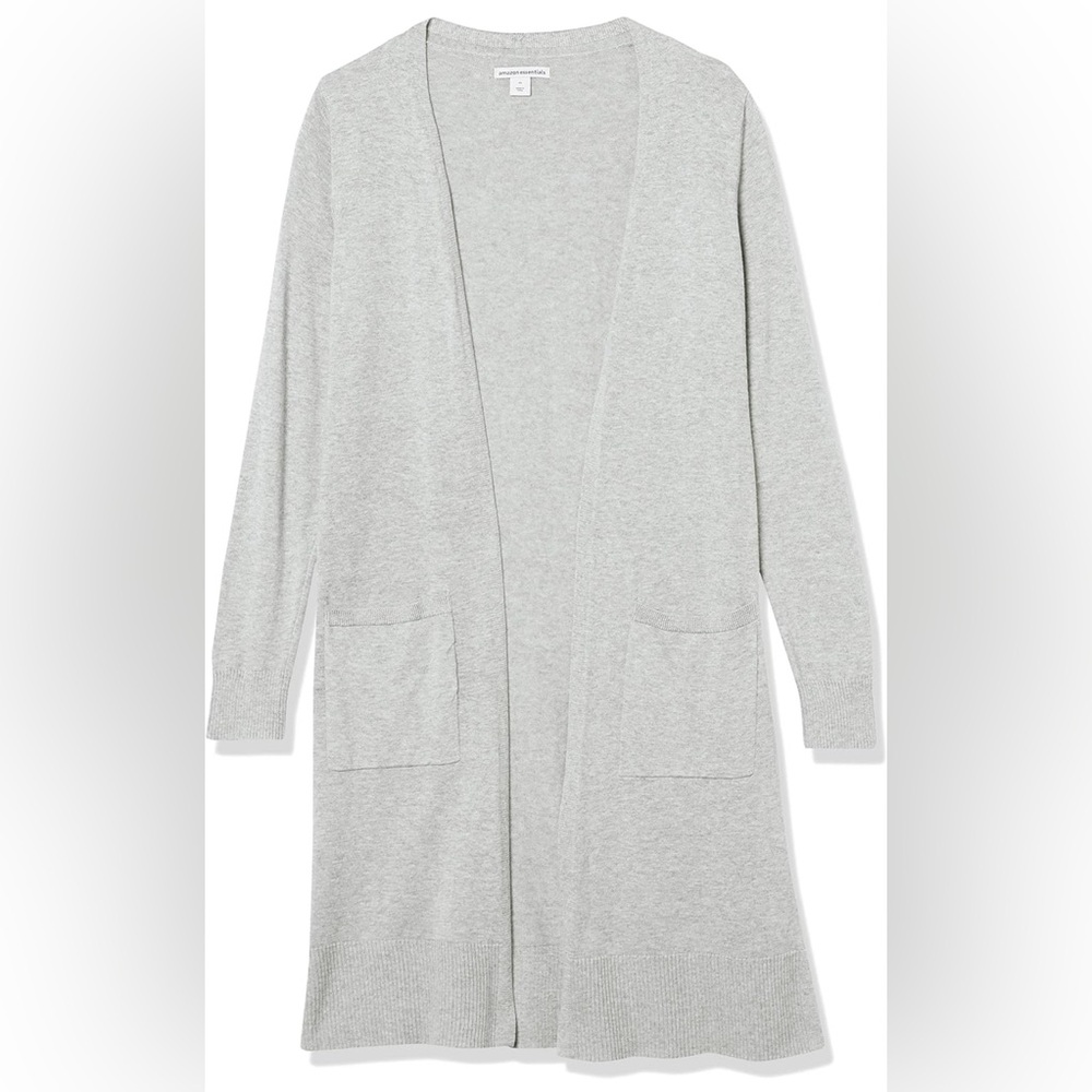 Amazon Essentials Women's Lightweight Longer Length Cardigan Sweater